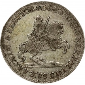 Germany SAXONY 2 Groschen 1741 Vicariat issue. Friedrich August II(1733-1763). Obverse...