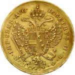 Germany Regensburg 3 Ducats ND (1765-1790). Obverse: Hebrew inscription with surrounding sun-rays over city view...