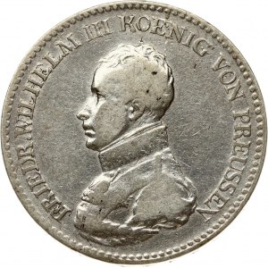 Germany PRUSSIA 1 Thaler 1818 A Friedrich Wilhelm III(1797-1840). Obverse: Uniformed bust left. Obverse Legend: FRIEDR...