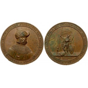 Germany Prussia Medal (1830). (by J.V.Döll / b.Loos) a. d. Ancestors Tassilo; Count of Zollern; prussian tribe. Royalty...