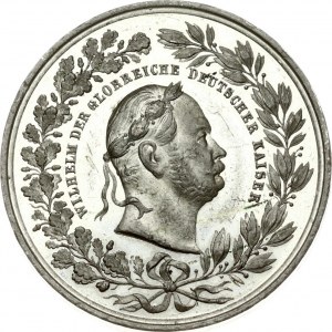 Germany Medal (1870-1871) Siege and surrende of Paris; by V. Dreutvett. Zinc. Weight approx: 18.22g. Diameter...