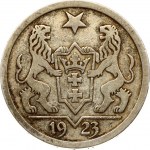 Germany Danzig 2 Gulden 1923 Obverse: Ship between inscription which includes the denomination. Lettering: 2 ...