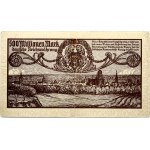 Germany Danzig 500 000 000 Mark 1923 Banknote. Obverse: Portrait of Arthur Schopenhauer (1788-1860...