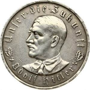 Germany Third Reich Medal (1933) Adolf Hitler (1889-1945). By O. Glöckler. Commemorating Hitler's rise to power...