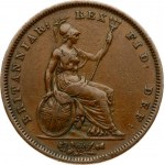 Great Britain 1 Penny 1831 William IV (1830-1837). Obverse: Uncrowned portrait of King William IV right; legend around...