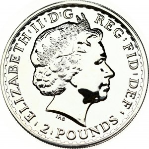 Great Britain 2 Pounds 2012 Elizabeth II(1952-). Obverse: Head with tiara right. Reverse: Standing Britannia...