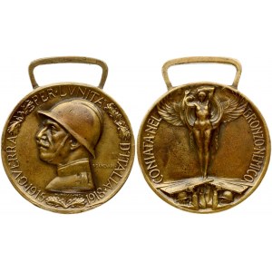 Italy Medal (1915-1918) War for the unification of Italy. Bronze. Weight approx: 16.36 g. Diameter...