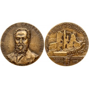 Italy Medal (1975) Naborre Campanini (1850-1925). Bronze. Weight approx: 12.96 g. Diameter: 32 mm