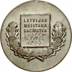 Latvia Medal 1934 The winner of the prize in the Latvian championship. Copper Silvered. Weight approx: 27.74g. Diameter...