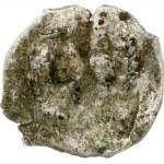 Lithuania 1 Penny (1413-1430) Vilnius Vytautas (1392-1430). Obverse: Columns. Reverse: Spearhead with cross to right...
