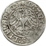 Lithuania 1/2 Grosz 1509 Vilnius. Sigismund I the Old (1506-1548). Obverse: knight with ring, +MONETA: SIGISMVNDI...