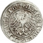 Lithuania 1/2 Grosz 1509 Vilnius. Sigismund I the Old (1506-1548). Obverse: +MONETA: SIGISMVNDI: 15o9 ; Reverse: ...
