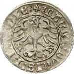 Lithuania 1/2 Grosz 1510 Vilnius. Sigismund I the Old (1506-1548). Obverse: +MONETA:SIGISMVNDI:1510; Reverse: +MAGNI...