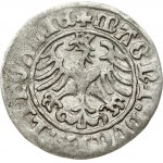 Lithuania 1/2 Grosz 1510 Vilnius. Sigismund I the Old (1506-1548). Obverse: knight with ring +MONETA:SIGISMVNDI:1510...
