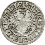 Lithuania 1/2 Grosz 1511 Vilnius. Sigismund I the Old (1506-1548). Obverse: +MONETA:SIGISMVNDI:1511 Reverse: +MAGNI...