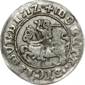 Lithuania 1/2 Grosz 1512 Vilnius. Sigismund I the Old (1506-1548). Obverse: +MONETA:SIGISMVNDI:1Z° Reverse: +MAGNI...