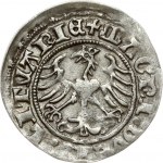 Lithuania 1/2 Grosz 1512 Vilnius. Sigismund I the Old (1506-1548). Obverse: +MONETA:SIGISMVNDI:1Z° Reverse: +MAGNI...