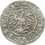 Lithuania 1/2 Grosz 1518 Vilnius. Sigismund I the Old (1506-1548). Obverse: +MONTEA:SIGISMVNDI:1518: Reverse: +MAGNI...
