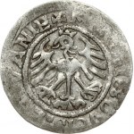 Lithuania 1/2 Grosz 1519 Vilnius. Sigismund I the Old (1506-1548). Obverse: +MONETA:SIGISMVNDI1519 Reverse: ...