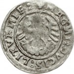 Lithuania 1/2 Grosz 1519 Vilnius. Sigismund I the Old (1506-1548). Obverse: +MONETA:SIGISMVNDI:1519: Reverse: +MAGИI...