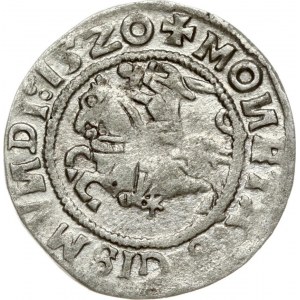 Lithuania 1/2 Grosz 1520 Vilnius. Sigismund I the Old (1506-1548). Obverse: +MOИETA:SIGISMVИDI:15Z0 Reverse: +MAGИI...
