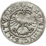 Lithuania 1/2 Grosz 1523 Vilnius. Sigismund I the Old (1506-1548). Obverse: +MONETA:SIGISMVNDI:15Z3: Reverse: +MAGNI...