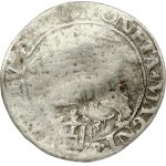 Lithuania 1 Grosz 1535 N Vilnius. Sigismund I the Old(1506-1548). Obverse: Eagle with unusual tail. Reverse: letter N ...