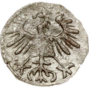 Lithuania 1 Denar 1554 Vilnius. Sigismund II Augustus(1547-1572). Silver. Cesnulis-Ivanauskas 2SA12-6; Kop. 3212 (R3...