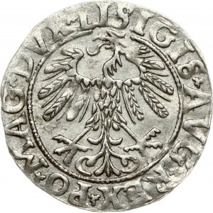 Lithuania 1/2 Grosz 1558 Vilnius. Sigismund II Augustus (1545-1572). Legend ends LI/LITV. Silver. Cesnulis...