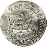Lithuania 1/2 Grosz 1560 Vilnius. Sigismund II Augustus (1545-1572). Obverse: SIGIS AVG REX PO MAG DVX. L* Reverse...