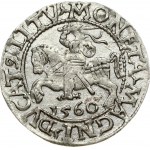Lithuania 1/2 Grosz 1560 Vilnius. Sigismund II Augustus (1545-1572). Obverse: SIGIS AVG REX PO MAG DV L. Reverse...