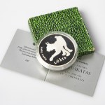 Lithuania 50 Litų 2006 Eurasian Lynx. Obverse: National arms on forest background. Reverse: Lynx prowling...