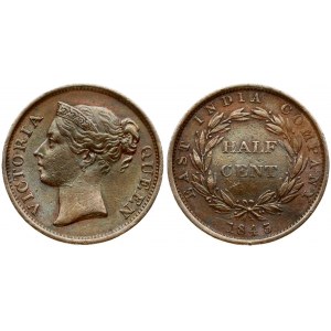 Malaysia Straits Settlements 1/2 Cent 1845. Victoria (1837-1901). Obverse: Crowned bust facing left. Lettering...