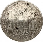 Mexico 8 Reales 1789 FM With China Chopmarks. Charles III (1759-1788). Obverse: Bust facing right. Lettering...
