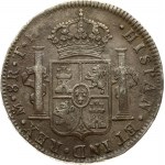 Mexico SPANISH COLONY 8 Reales 1807 TH Charles IV(1788-1808). Obverse: Armored bust of Charles IIII right. Inscription...