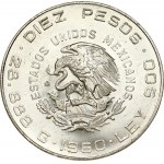 Mexico 10 Pesos 1960 Mo 150th Anniversary - War of Independence. Obverse: 'Estados Unidos Mexicanos...