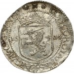Netherlands ZEELAND 1 Nederlandse Rijksdaalder 1624 Obverse: Laureate 1/2 figure holding sword and arms in inner circle...