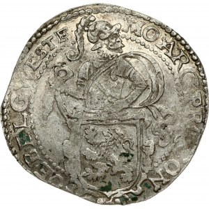 Netherlands WEST FRIESLAND 1 Lion Daalder 1634 Obverse: Armored knight standing to left with head right. Reverse...