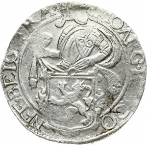 Netherlands UTRECHT 1 Lion Daalder 1637 Obverse: Armored knight looking right above lion shield. Reverse...