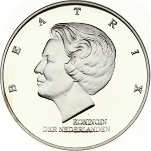 Netherlands 10 Gulden 1997 50th Anniversary of Marshall Plan. Beatrix (1980-2013). Obverse: Marshall. Lettering...