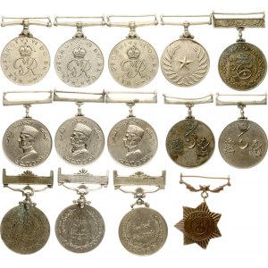 Pakistan Medals (20th century) Commemorative issue. Pakistan Independence & War medals. Copper - Nickel. Bronze...