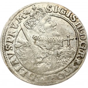 Poland 1 Ort 1622 PRV M Bydgoszcz. Sigismund III Vasa (1587-1632). Obverse: Crowned half-length figure right. Reverse...