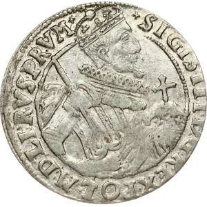Poland 1 Ort 1623 PRV M Bydgoszcz. Sigismund III Vasa (1587-1632). Obverse: Crowned half-length figure right. Reverse...