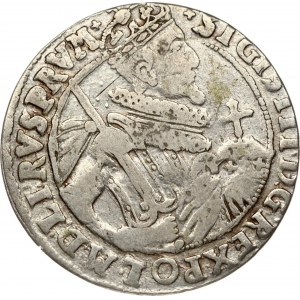 Poland 1 Ort 1623 PRV M Bydgoszcz. Sigismund III Vasa (1587-1632). Obverse: Crowned half-length figure right. Reverse...