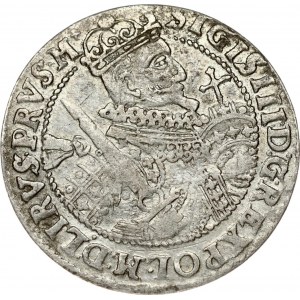 Poland 1 Ort 1623 PRVS M Bydgoszcz. Sigismund III Vasa (1587-1632). Obverse: Crowned half-length figure right. Reverse...