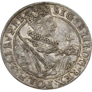 Poland 1 Ort 1623 PR Bydgoszcz. Sigismund III Vasa (1587-1632). Obverse: Crowned half-length figure right. Reverse...