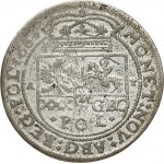 Poland 1 Tymf 1663 AT Bydgoszcz. John II Casimir Vasa (1649-1668). Obverse: Crowned monogram. Reverse: Crowned shield...