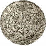 Poland 18 Groszy (Ort) 1756 EC August III(1733-1763). Obverse: Large; crowned bust right. Obverse Legend...