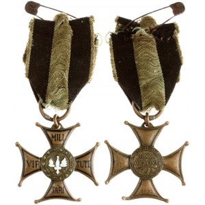Poland Knight's Cross 5th Class (20th century) of the Military Order of Virtuti Militari. In silvered bronze. VIR...