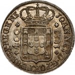 Portugal 400 Reis 1813 João (1799-1816). Obverse: Crowned arms, flanked by vertical value and date. Legend: JOANNES.....